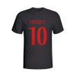 Keisuke Honda Ac Milan Hero T-shirt (black) - Kids