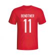 Nicolas Bendtner Denmark Hero T-shirt (red) - Kids