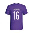 Steven Defour Anderlecht Hero T-shirt (purple)
