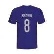 Scott Brown Scotland Hero T-shirt (navy)