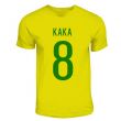 Kaka Brazil Hero T-shirt (yellow)