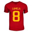 Erik Lamela Roma Hero T-shirt (red)