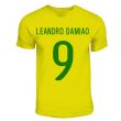 Leandro Damaio Brazil Hero T-shirt (yellow)