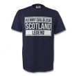 Kenny Dalglish Scotland Legend Tee (navy) - Kids