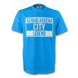Sergio Aguero Man City Legend Tee (sky Blue)
