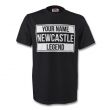 Your Name Newcastle Legend Tee (black) - Kids