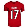 Nani Manchester United Hero T-shirt (red)
