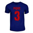 Gerard Pique Barcelona Hero T-shirt (navy)