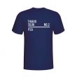 Thiago Silva Psg Squad T-shirt (navy)