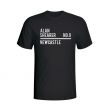 Alan Shearer Newcastle Squad T-shirt (black) - Kids