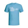 Frank Lampard Man City Squad T-shirt (sky)