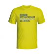 Giovanni Dos Santos Villarreal Squad T-shirt (yellow)