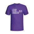 Steven Defour Anderlecht Squad T-shirt (purple)