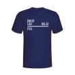 David Luiz Psg Squad T-shirt (navy)