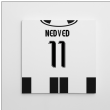 Juventus 16-17 Canvas Print (Nedved 11)