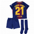 2017-2018 Barcelona Home Nike Little Boys Mini Kit (With Sponsor) (Andre Gones 21)