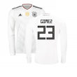2017-2018 Germany Long Sleeve Home Shirt (Gomez 23)