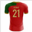 2024-2025 Portugal Flag Home Concept Football Shirt (Cedric 21)