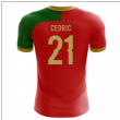 2023-2024 Portugal Flag Home Concept Football Shirt (Cedric 21)