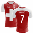 2023-2024 Switzerland Flag Concept Football Shirt (Embolo 7)