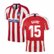 2019-2020 Atletico Madrid Vapor Match Home Shirt (SAVIC 15)