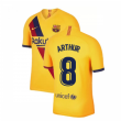2019-2020 Barcelona Away Nike Football Shirt (ARTHUR 8)