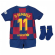 2019-2020 Barcelona Home Nike Baby Kit (O DEMBELE 11)
