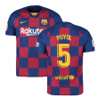 2019-2020 Barcelona Home Nike Football Shirt (PUYOL 5)