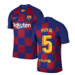 2019-2020 Barcelona Home Vapor Match Nike Shirt (Kids) (PUYOL 5)