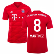 2019-2020 Bayern Munich Adidas Home Football Shirt (MARTINEZ 8)