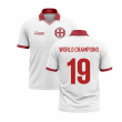 2023-2024 England Cricket Concept Shirt (World Champions 19)