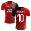 2024-2025 Flamengo Home Concept Football Shirt (Ronaldinho 10)