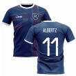 2025-2026 Glasgow Home Concept Football Shirt (ALBERTZ 11)