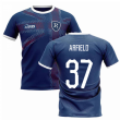 2025-2026 Glasgow Home Concept Football Shirt (ARFIELD 37)
