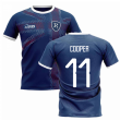 2023-2024 Glasgow Home Concept Football Shirt (COOPER 11)