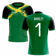 2024-2025 Jamaica Flag Concept Football Shirt (Marley 1)