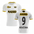 2024-2025 Madrid Concept Training Shirt (White) (BENZEMA 9)