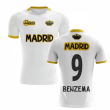 2023-2024 Madrid Concept Training Shirt (White) (BENZEMA 9)