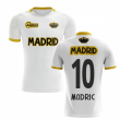 2024-2025 Madrid Concept Training Shirt (White) (MODRIC 10)