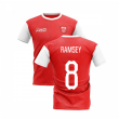 2024-2025 North London Home Concept Football Shirt (RAMSEY 8)