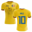 2025-2026 Romania Home Concept Football Shirt (Hagi 10)
