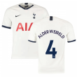 2019-2020 Tottenham Home Nike Football Shirt (Kids) (ALDERWEIRELD 4)