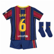 2020-2021 Barcelona Home Nike Baby Kit (XAVI 6)