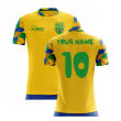 2023-2024 Brazil Home Concept Football Shirt (Your Name)