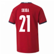 2020-2021 Czech Republic Home Shirt (Kids) (SKODA 21)