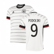 2020-2021 Germany Authentic Home Adidas Football Shirt (PODOLSKI 9)