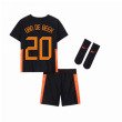 2020-2021 Holland Away Nike Baby Kit (VAN DE BEEK 20)