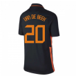 2020-2021 Holland Away Nike Football Shirt (Kids) (VAN DE BEEK 20)