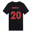 2020-2021 Liverpool Ground Tee (Black) - Kids (DIOGO J 20)