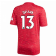2020-2021 Man Utd Adidas Home Football Shirt (Kids) (J.S.PARK 13)